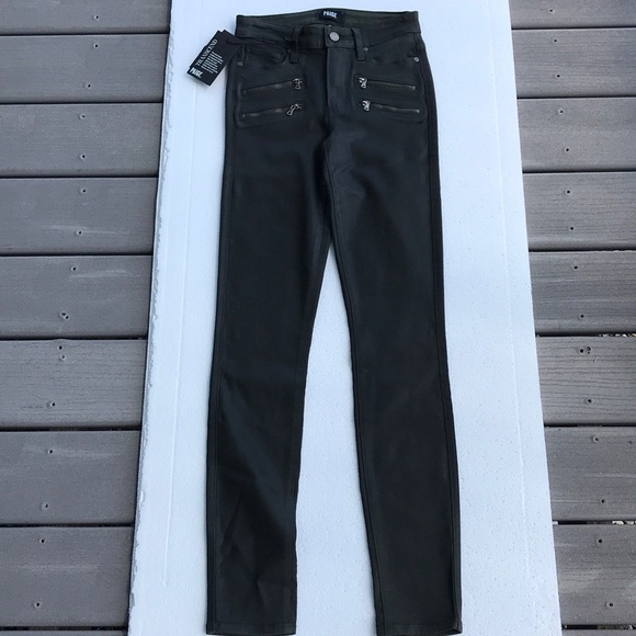 Paige Transcend Edgemont High Rise Jeans, Size 23 - Picture 5 of 8